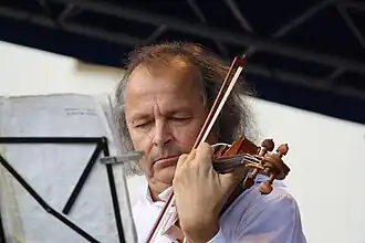 Václav Hudeček na koncertě v Třebíči (2010)