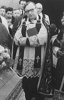 Václav Javůrek, kapitulní vikář královéhradecký, 1963