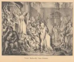 Smrt Libušina, 1824 (repro Květy 1896)