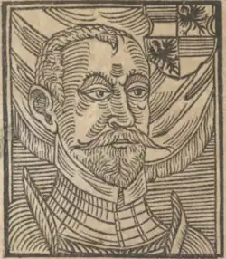 Václav Popel z Lobkowicz (B. Paprockiː Diadochos id est svccessio, 1602)