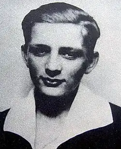 Václav Sedláček, fotografie z cestovního pasu, který měl u sebe v době své smrti