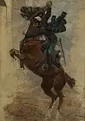 Václav Sochor - Jezdec na koni
