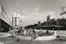 Vällingby centrum, 1955