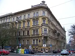 Dům čp. 558, nároží u Vítězné ulice