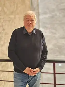 Vítězslav Koudelka v budově Českého rozhlasu Brno (2023)