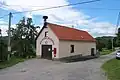 Požární zbrojnice na návsi