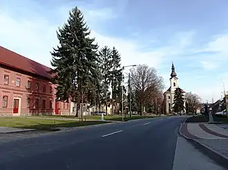 Silnice II/433 ve Výšovicích