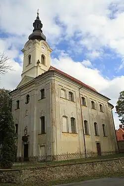 Výšovice, kostel svatého Vavřince