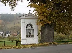 Výklenková kaplička, Nový Studenec.JPG