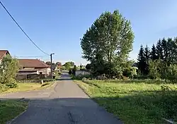 Pohled na prostřední část (2024)