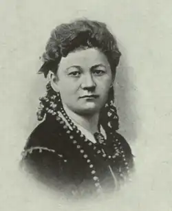 Věkoslava Blažková-Ressová (cca 1868)