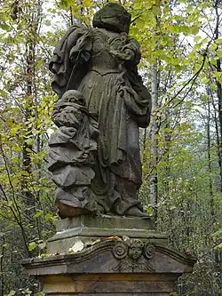 Větrov u Frýdlantu - socha svaté Máří Magdaleny (2).jpg