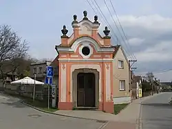 Všeruby - kaple sv. Jana Nepomuckého.JPG