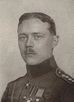 Velitel 23. lodního transportu Bohuslav Všetička