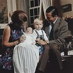 Princezna Beatrix, princ Johan Friso, princ Willem Alexander