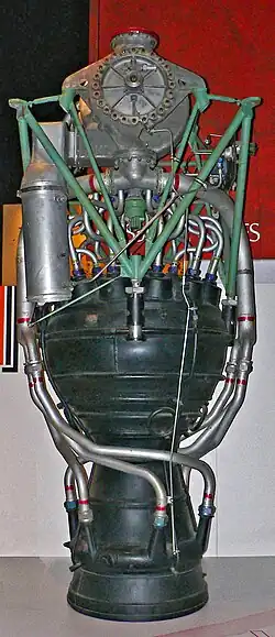 Motor rakety V-2, National Air and Space Museum, Washington, D.C, 7. května 2005