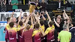 VK Jihostroj České Budějovice- Mistr extraligy mužů ve volejbale pro rok 2023/2024