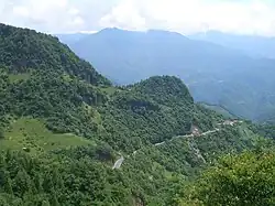 Krajina severně od města Mu-jü