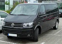 VW Transporter T5 facelift