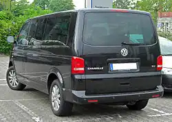 VW Transporter T5 facelift
