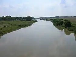 řeka z mostu silnice N3