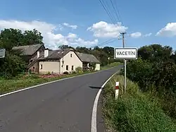 Příjezd do Vacetína