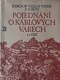 Pojednání o Karlových Varech z roku 1522 v překladu Bohumila Ryby z roku 1984
