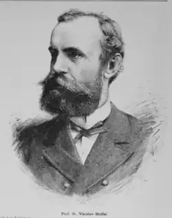 Prof. MUDr. Václav Steffal r. 1885 (kreslil Jan Vilímek, archiv ÚČL AV ČR)