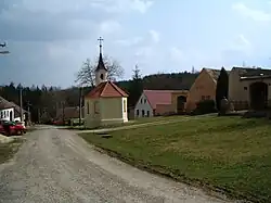 Náves ve Václavově