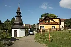 Malá náves v Mladíkově