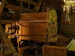 Moučnice v mlýnu z Velkých Karlovic