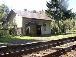 Původní strážní domek před demolicí