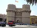 městská brána Torres de Serranos