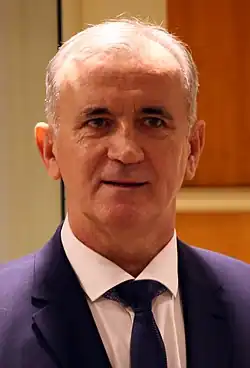 Valentin Ćorić (30. listopadu 2017)