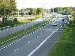 E75 v Oulu, Finsko