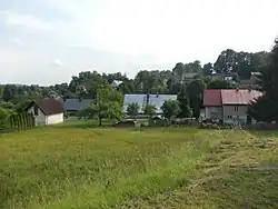 Jižní část vesnice