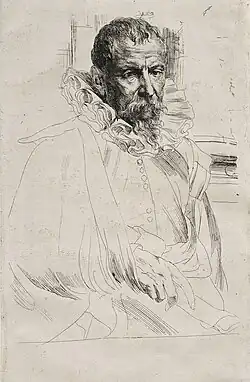 Anthonis van Dyck: Pieter Brueghel mladší