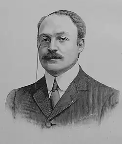 rytina z fotografie r. 1908, rytec Désiré Quesnel