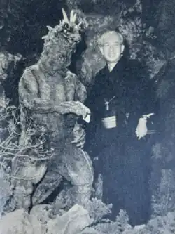 Jako Varan se scenáristou filmu Daikaidžú Baran, 1958