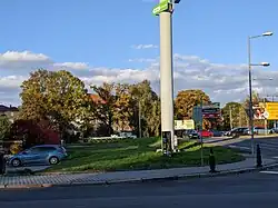 Varnsdorf - místo někdejší lidové stavby čp. 497 v Národní ulici, zbořené před rokem 1979 (stav říjen 2022).jpg