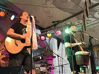 Vasilův Rubáš na koncertě v Telči 12. srpna 2022