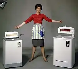 Reklamní fotografie Vaskemaskiner, 1960