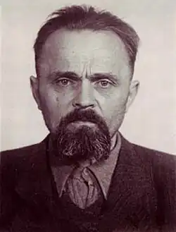 Vazební fotografie Ctibora Nováka