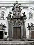 Vstup do jezuitského kostela