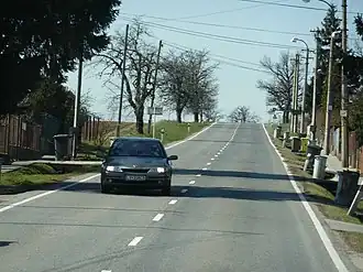 Silnice I/51 ve Velkém Ďuri