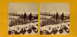 Stereo fotografie z německo-dánské války, Vedetter at Dybbøl, 1864
