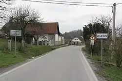 příjezd od Větrného Jeníkova