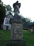 Velká Úpa, socha svatého Jana Nepomuckého.jpg