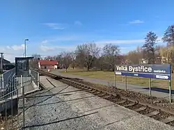 Zastávka v únoru 2025