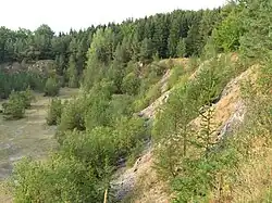 Bývalý lom Velká dohoda – stav v roce 2009